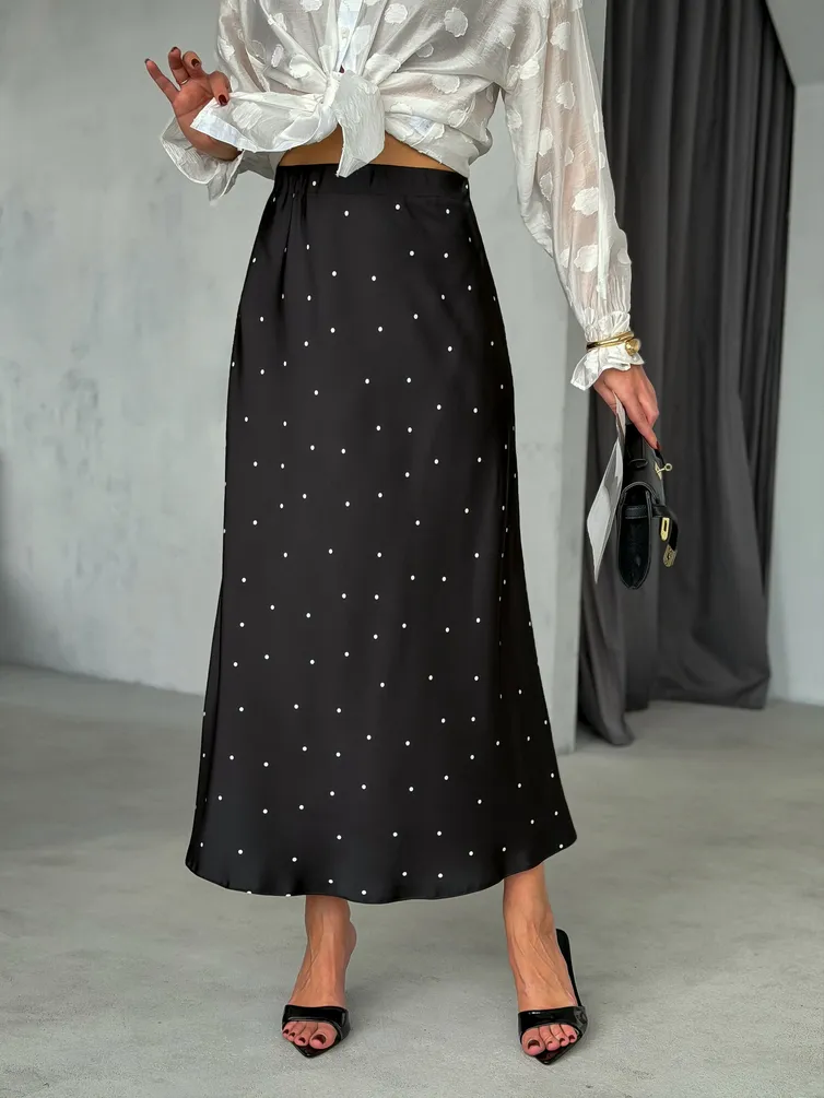 Skirt PRATA wear #S040 chernyj