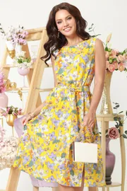 Sukienki DS Trend #P-2915 (Vzyat ot leta vse, yarkaya)