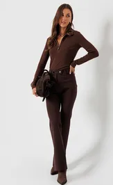 Spodnie Люше 4446 shokolad