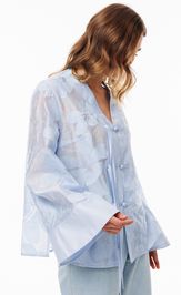 Блузка EOLA 3117 голубой