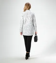 Блузка Panda арт. 456740 бело-черн