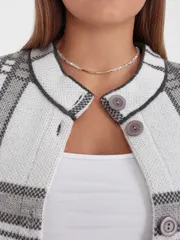 Sweter BONADI #2237 seryj