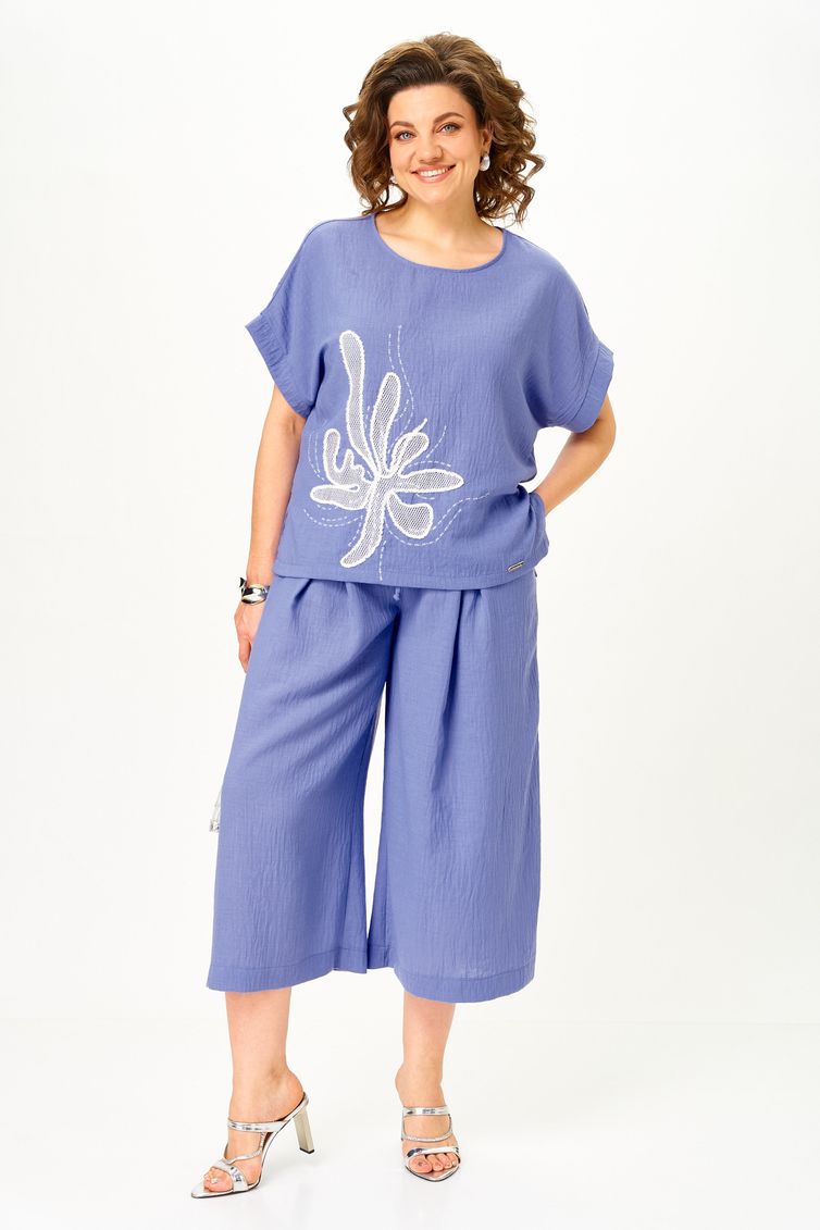 Комплект Michel Chic арт. 1451 пыльно-васильковый