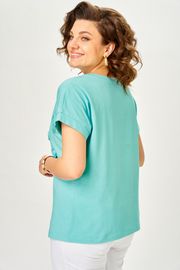 Блузон Rumoda арт. 2288 бирюзовый