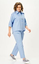 Костюм Vilena-fashion 1158 голубой