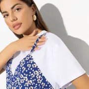 Sukienka CHARUTTI #Kreativnyj pozitiv (blue)