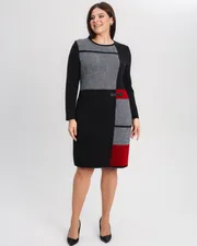 Dress BONADI #1901 vishnevyj