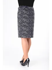 Spódnica Elite Moda #3190 sinij