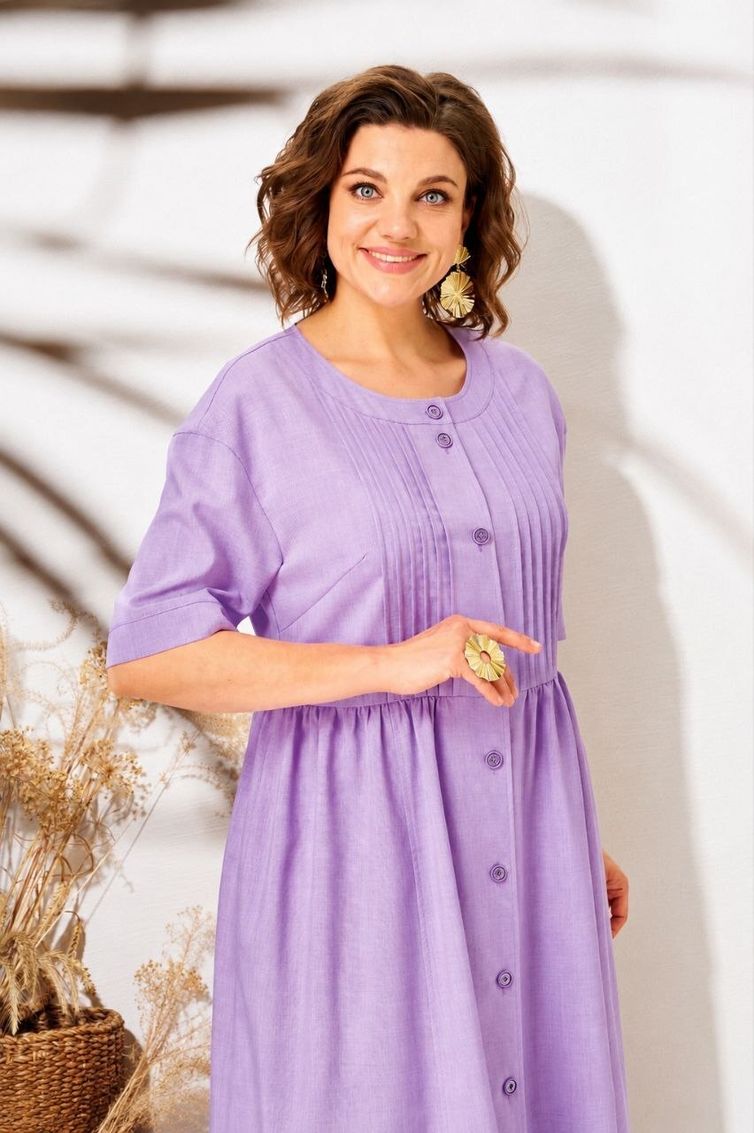 Sukienka Anastasia MAK #1095-1 sirenevyj