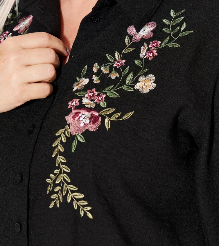 Bluzka PND #08140P chernyj