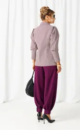 Garnitur Beautiful & Free 6514 marsala + pe-de-pul