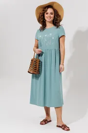 Платье Galean Style арт. 965 голубой