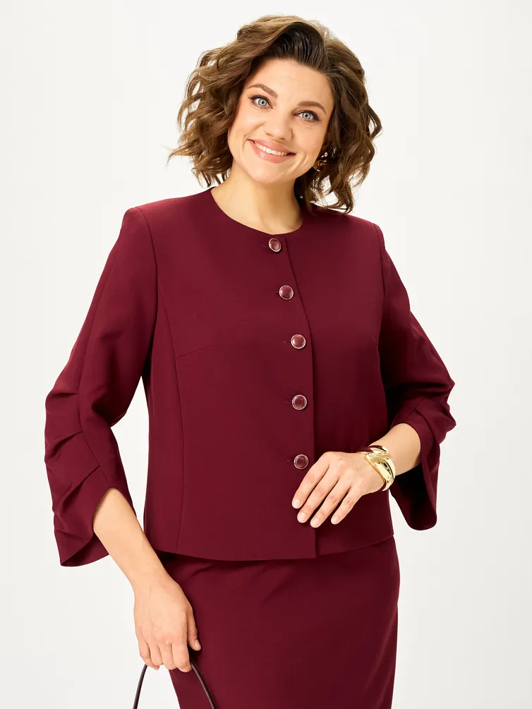 Garnitur Vilena-fashion #1126 burgundi
