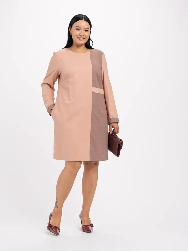 Sukienka FASHION CENTRE #Psh-3389/Persikovoe/164