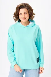 Hoodie Rumoda #2283 biryuzovyj