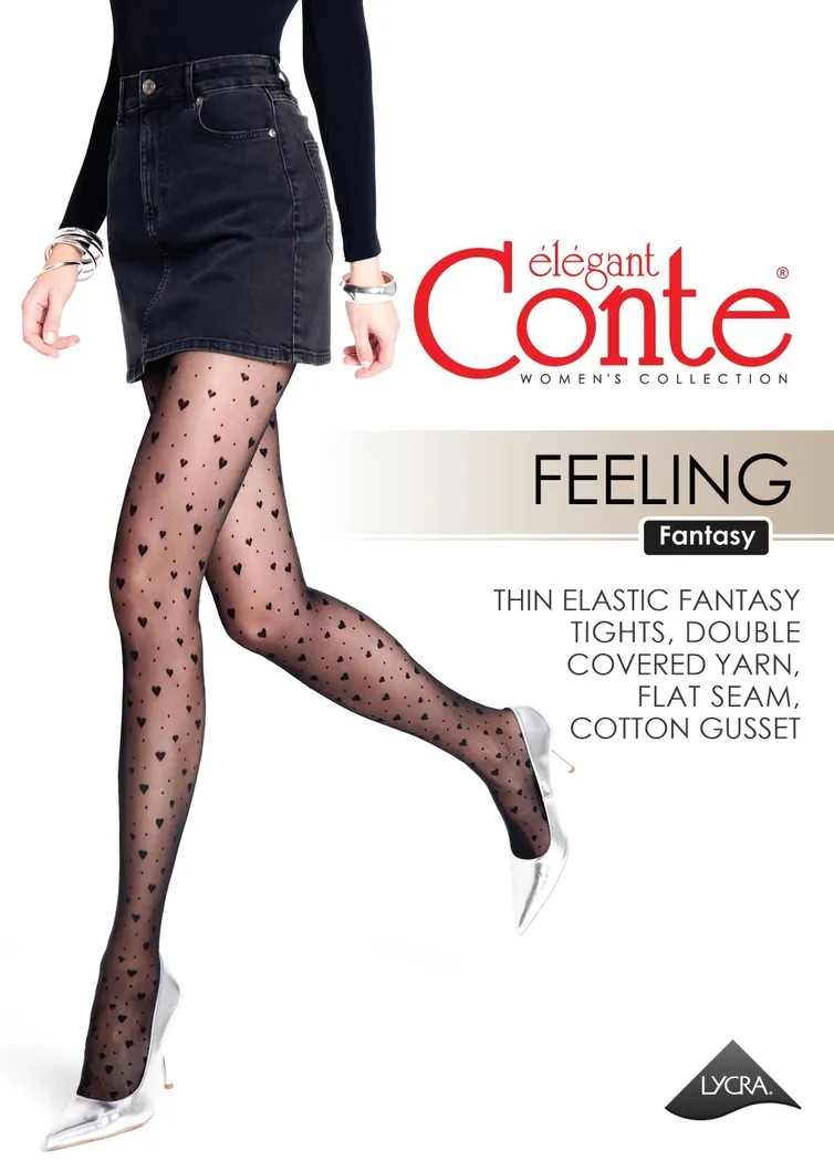 Socks, stockings, tights Conte Elegant #23S-68SP nero