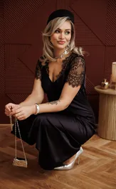 Dress Anastasia 1405 chern