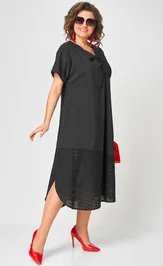 Dress EVA GRANT 7293chernyj