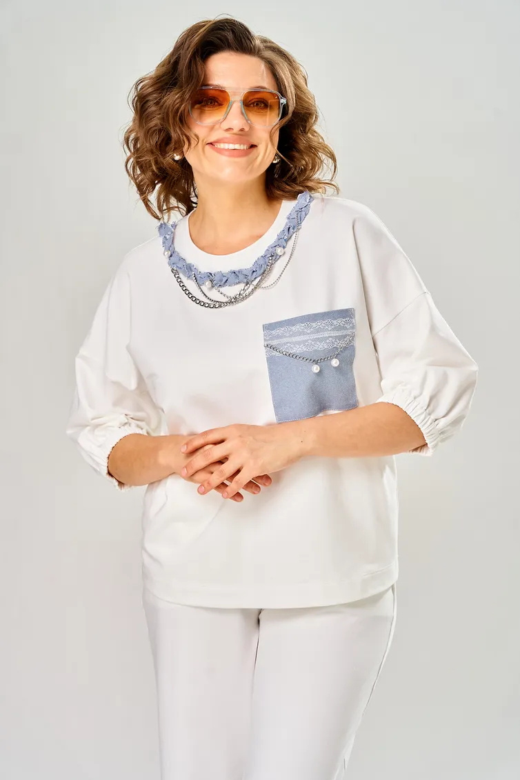 Bluzka ANDINA CITY #3022-26