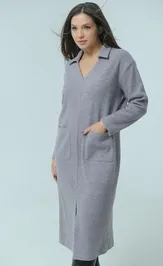 Dress Ma Cherie 4033 sero-fioletovyj