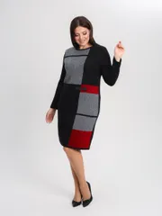 Dress BONADI #1901 vishnevyj