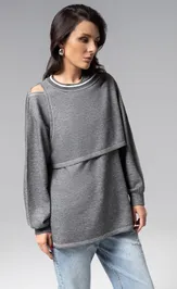 Skoczek CHARUTTI Predannaya stilyu (grey, 2 v 1)