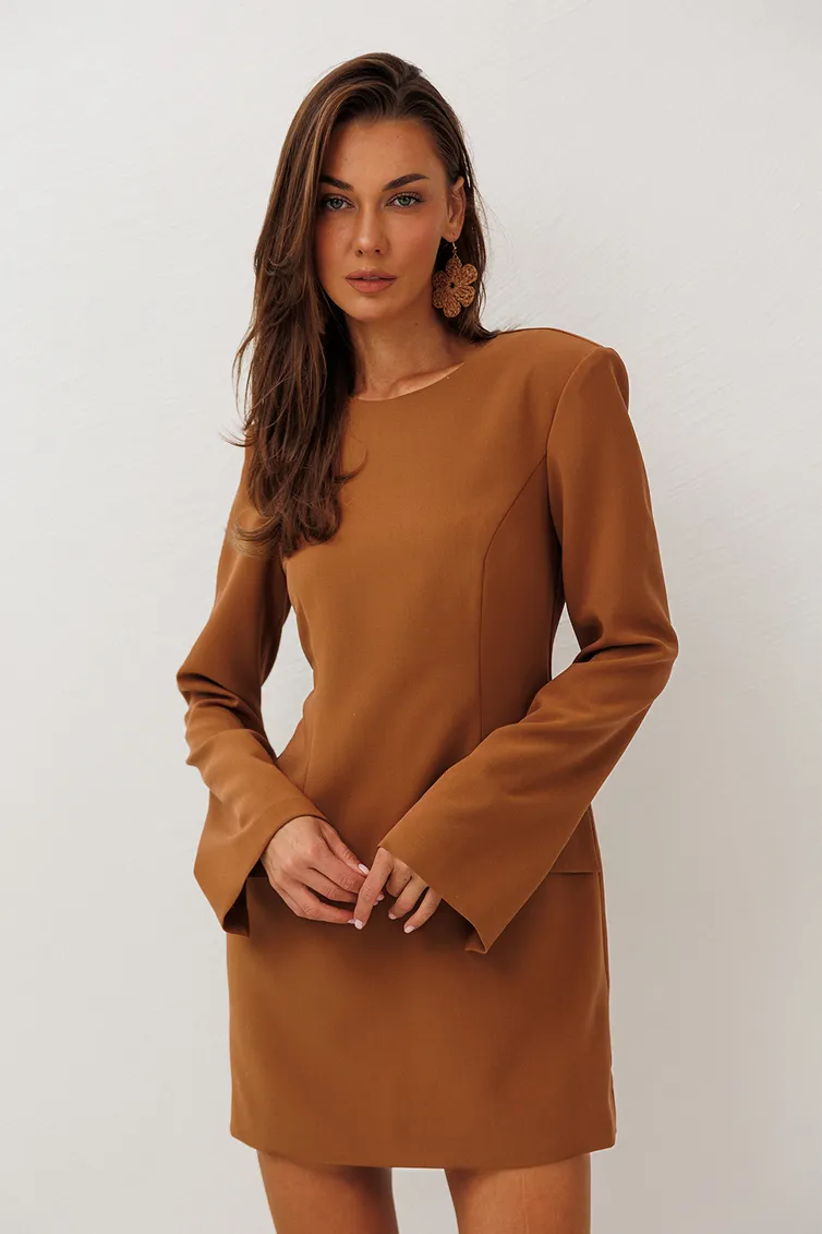 Платье Buter New арт. 3395 коричневый