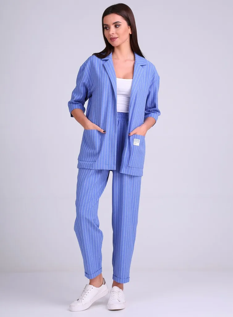Garnitur Vilena-fashion #972 goluboj