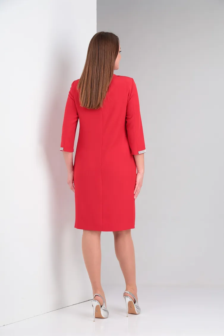Sukienka Vilena-fashion #770 krasnyj