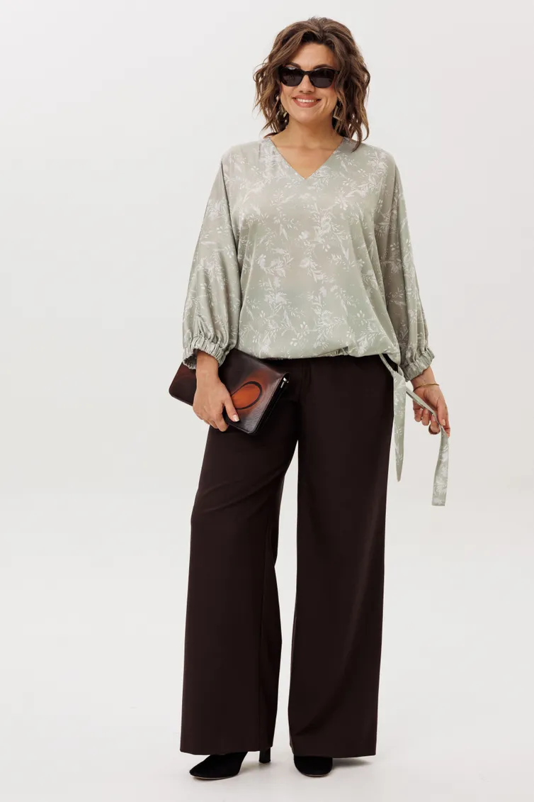 Blouse Anelli Laurel #1662 Nefritovyj svet