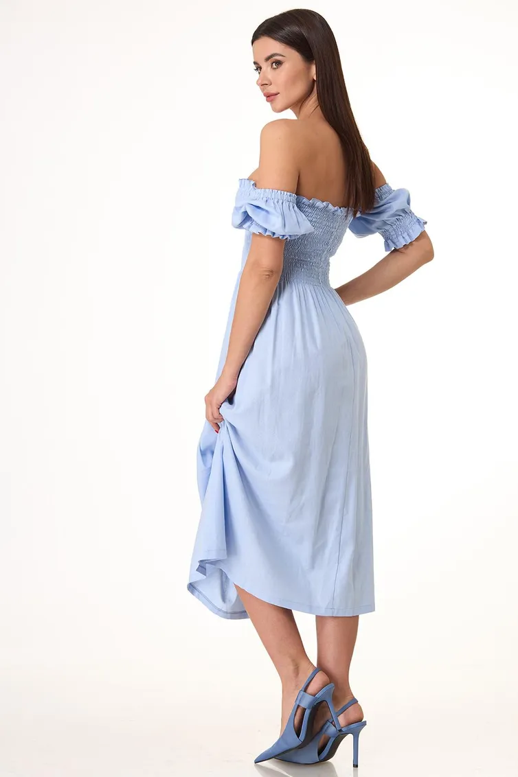 Платье Anelli Laurel арт. 1032 голубой