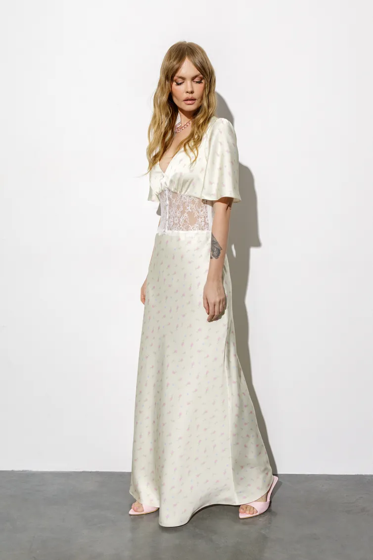 Dress Pirs #6662 pastelnyj zheltyj