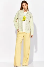 Trousers LAIKONY #L-942-2 slivochnyj