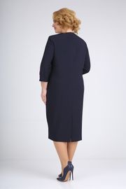 Dress Ivelta plus #1775 temno-sin