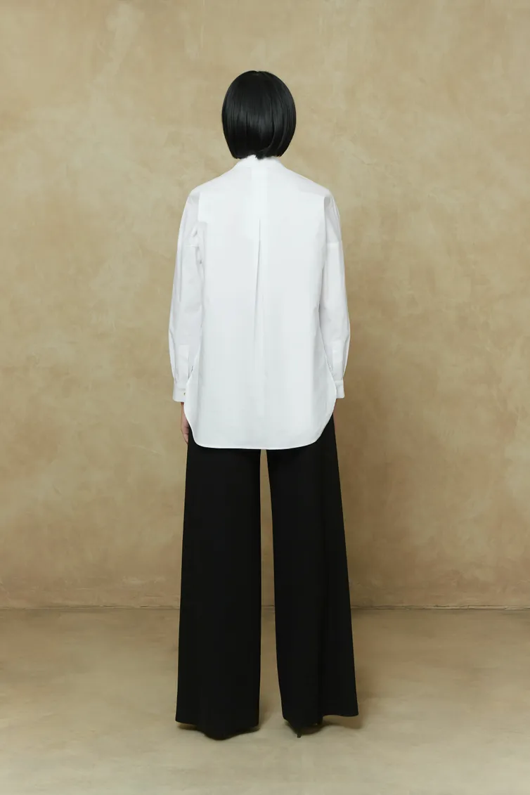 Blouse Elema #2K-740 belyj 170
