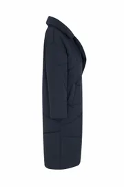Coat Elema #5-55 tyomno-sinij 170