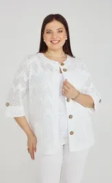 Sweter BONADI 2187 belyj