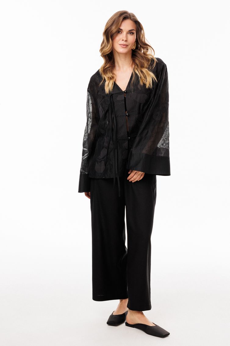 Блузка EOLA арт. 3117 черный