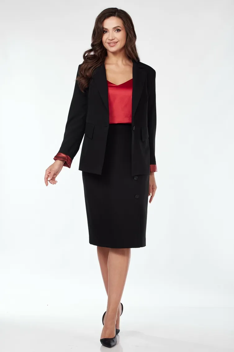 Garnitur Vilena-fashion #925 chernyj-1