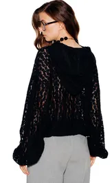 Jumper Elletto Life 13061 chernyj