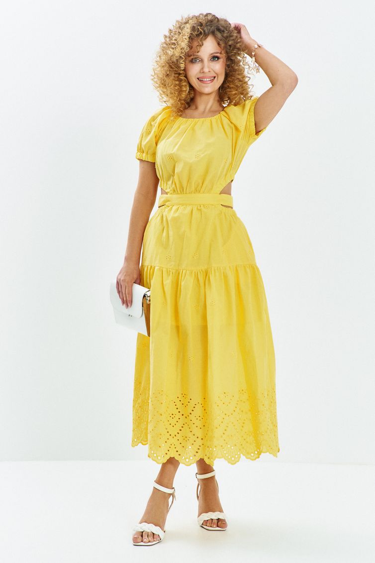 Dress Euromoda #721 zheltyj