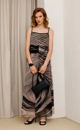 Dress EOLA 2614 bezh