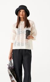 Джемпер Romgil РВ0397-АК4 молочный