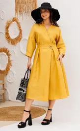 Sukienka Anastasia 1229 len