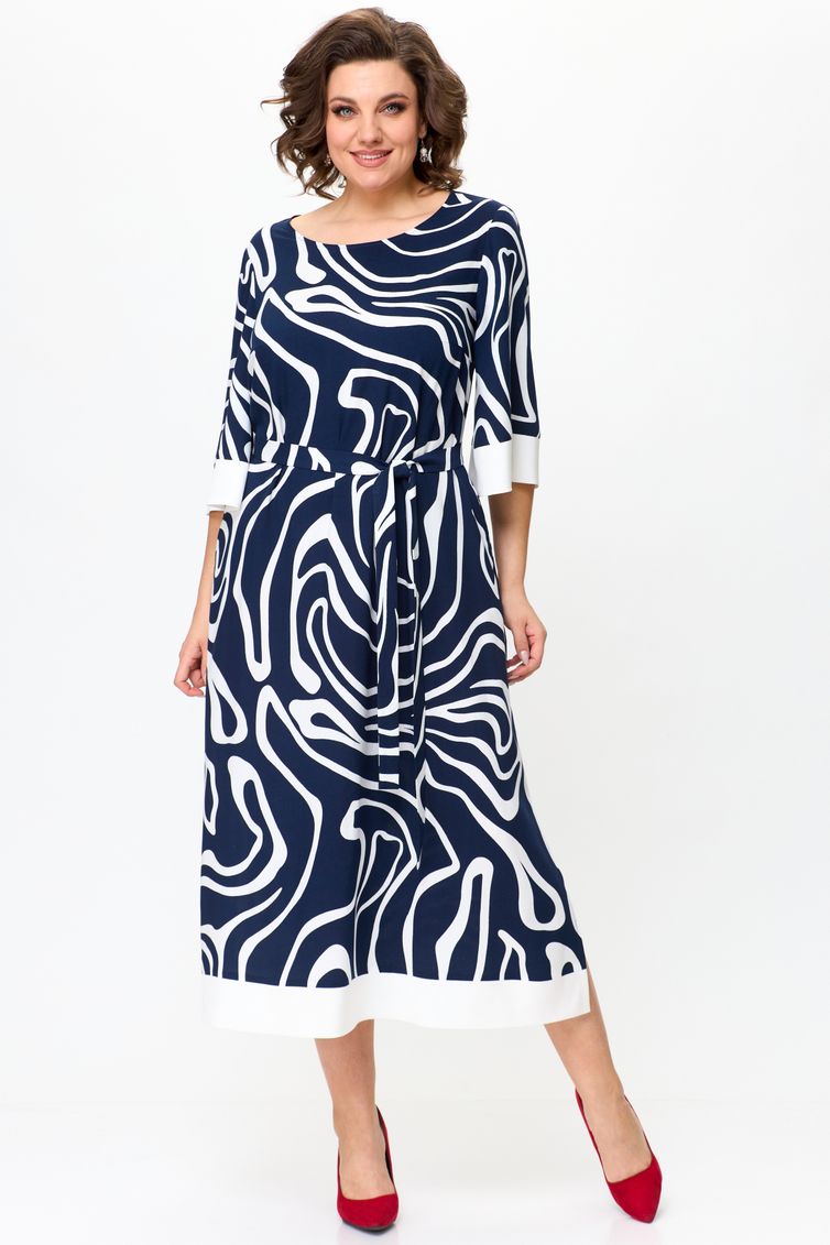 Платье Karina Delux арт. М-1245 синий