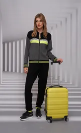 Żakiet Barbara Geratti S4697BG chernyj/salatovyj