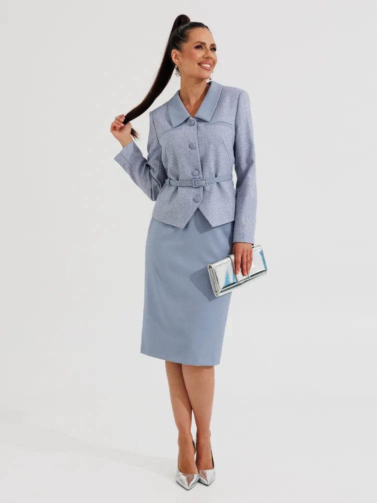 Suit Galean Style #987.1 goluboj