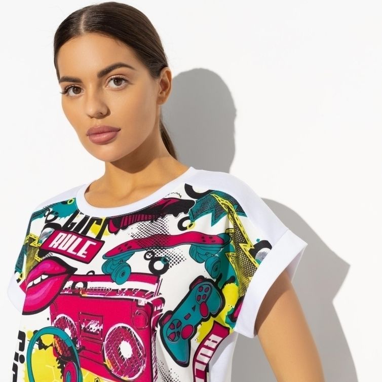 Футболка CHARUTTI арт. Архитектура красоты (взрыв эмоций)