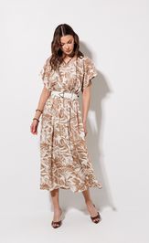 Платье Люше 4381 песок