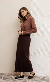 Suit GIZART 5425 mokko muss, shokoladnyj dzhins